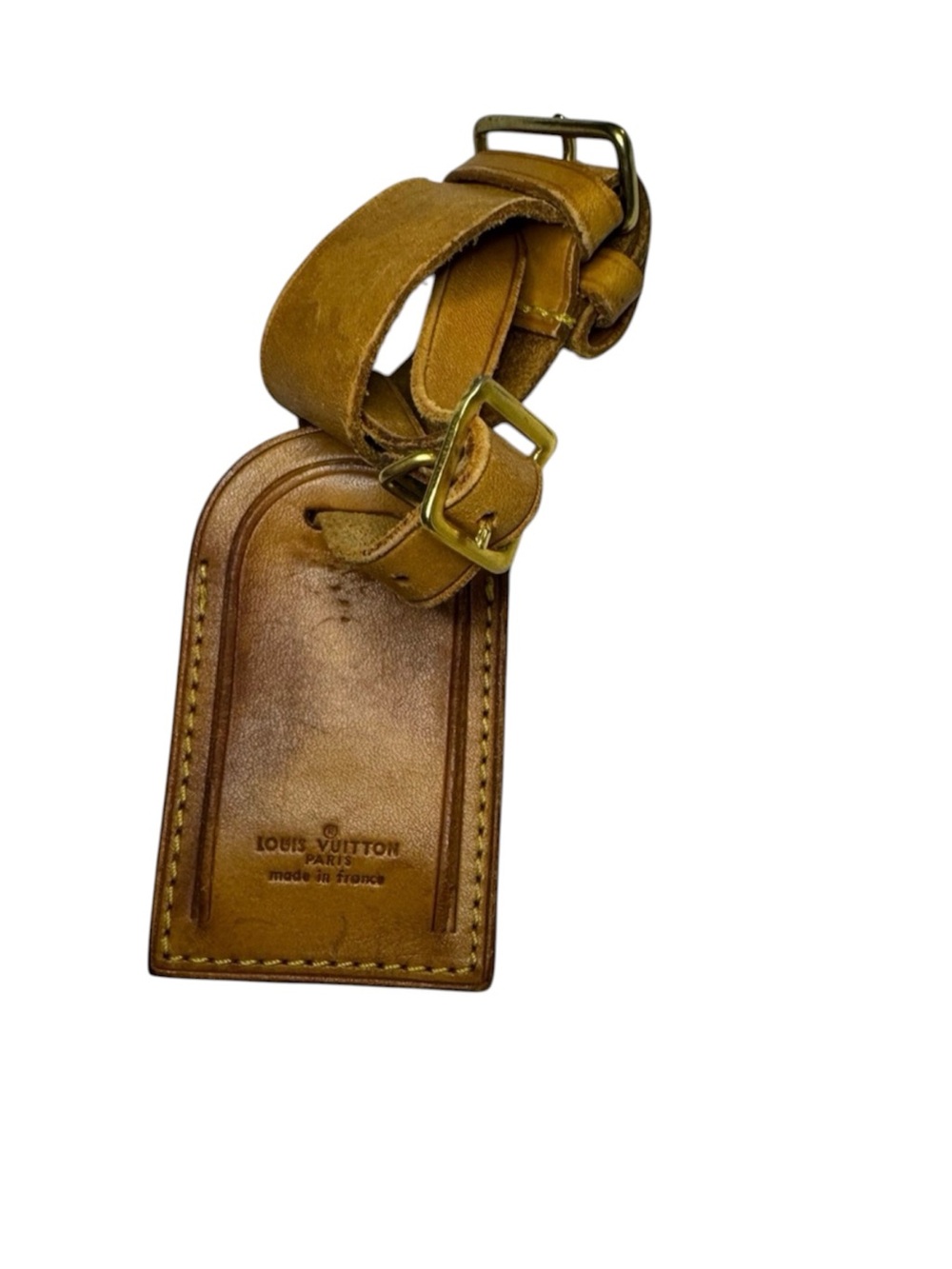 Louis Vuitton Luggage Tag & Poignet Set